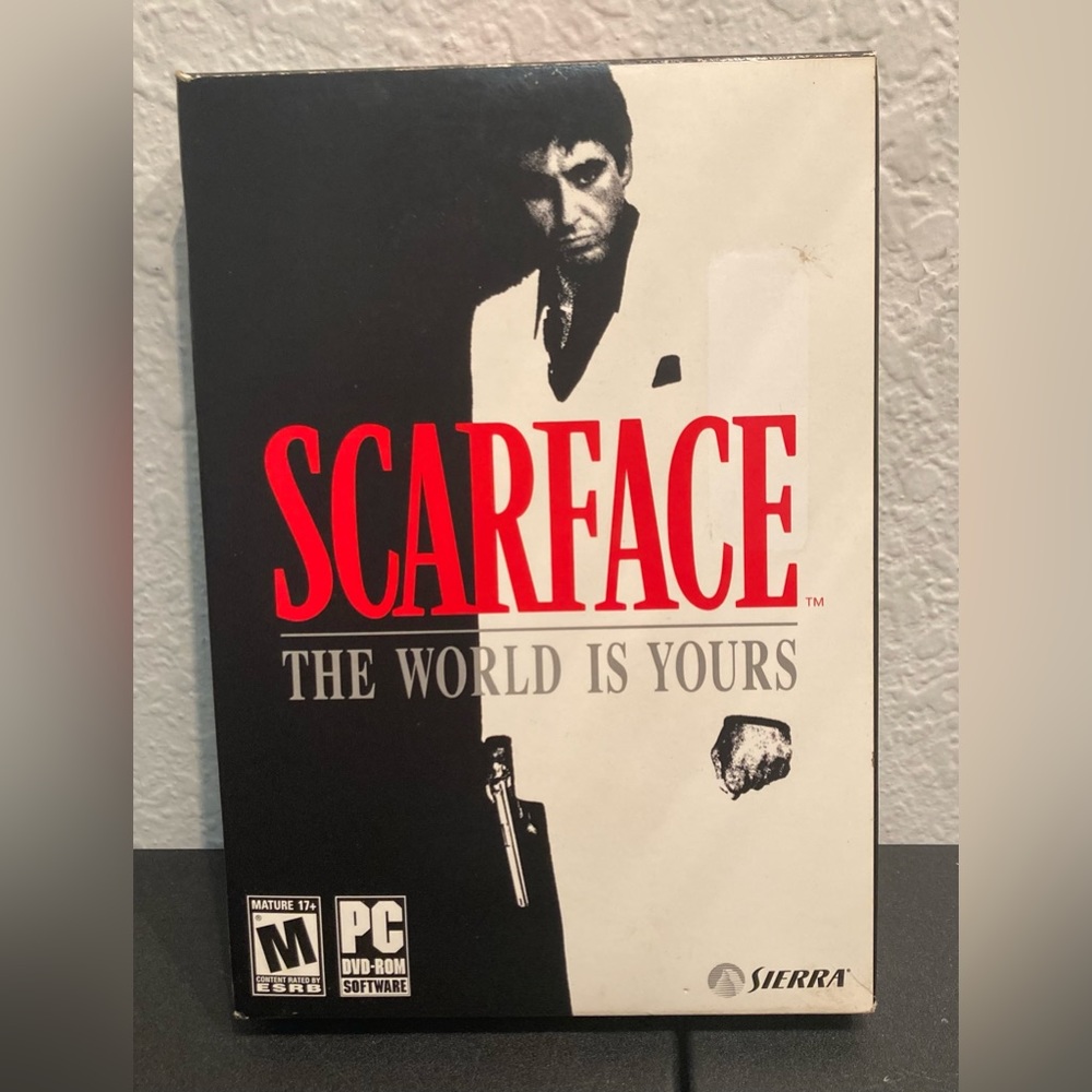 Scarface The World Is Yours Vintage PC Video Game  1997-2006 Very GOOD Complete